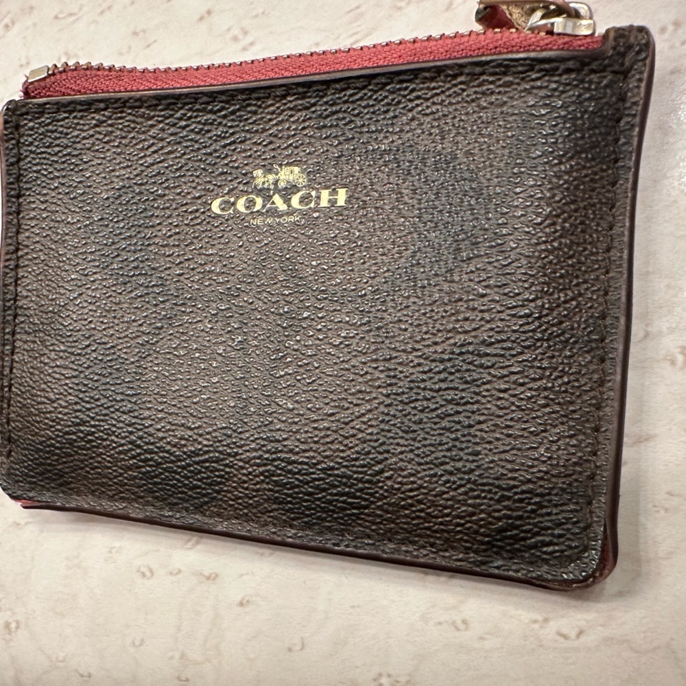 Key chain card holder